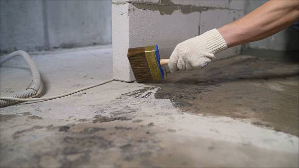 Crawl space vapor barrier installation in Rensselaer, IN